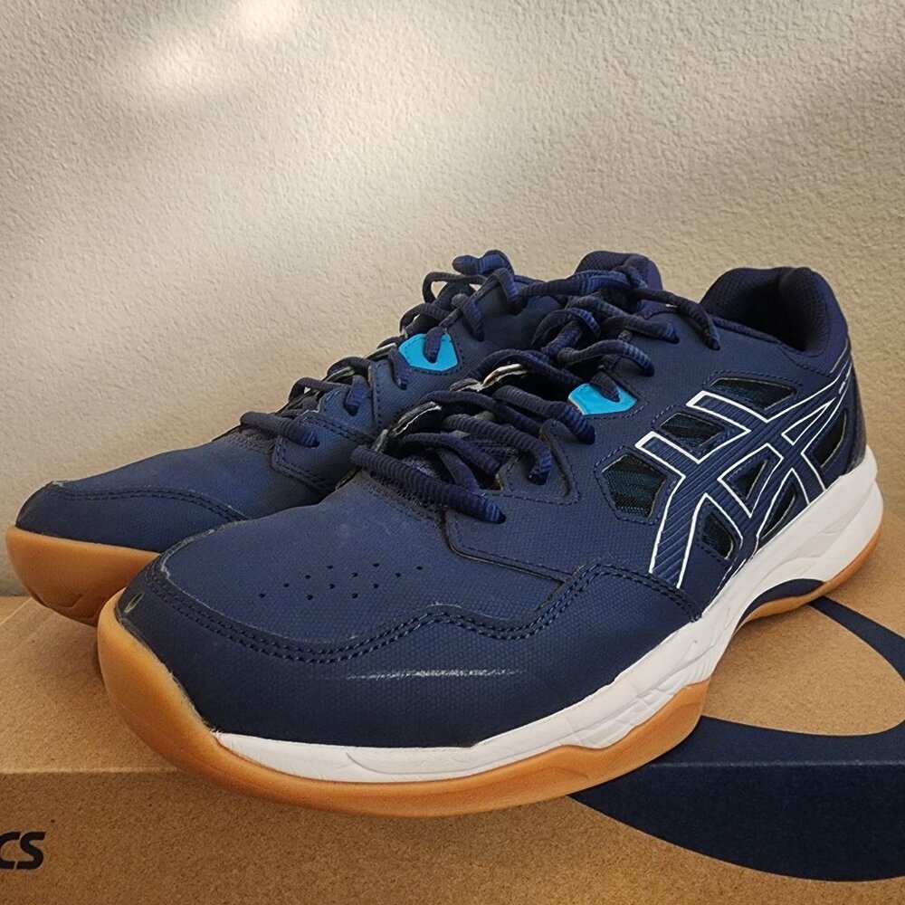 ASICS GEL-RENMA Shoes Mens Size 11 Indigo Blue Court Pickleball 1071A068-402 - Picture 6 of 14